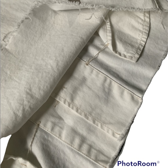 ❤️❤️PISTOLA Camilo Military Jacket In Ivory. Size S/M❤️❤️ - Picture 8 of 12